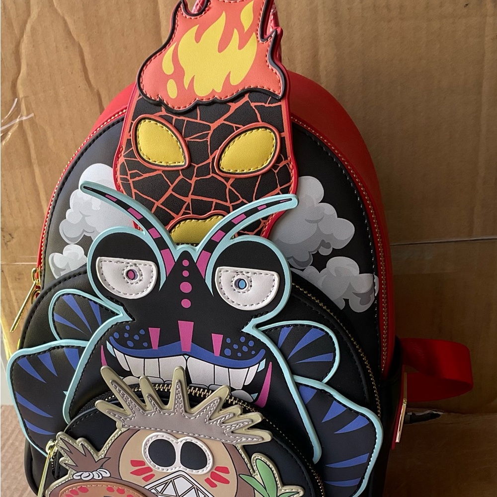 DISNEY PARKS Loungefly MOANA VILLIANS Trio backpack LIMITED NWT